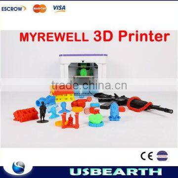 2015 Hotsale Myriwell RL200A Full Metal,Touch Screen Control Multicolor 3D printer,With ABS Filament Material Type