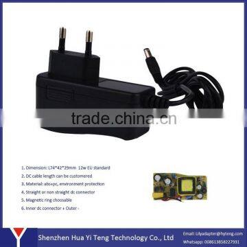 Wall Plug Power Adaptor 24v dc 500mA