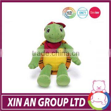 Custom stuffed animal kids toy plush turtle doll