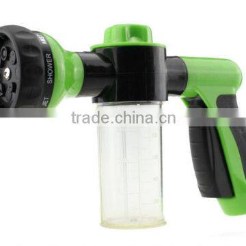 New ,Car Washing Soap nozzle Spray Gun Garden Water Nozzle