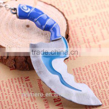 Dota 2 Game Mini Blink Dagger Jump Cut Weapon Model Key Chain Jewelry Flashing Dagger photo-4