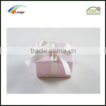 Factory wholesale polyester satin gift ribbon for packaging