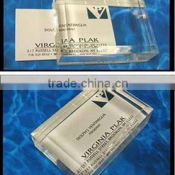 Acrylic Card Holder, Acrylic Box, Name Card Organizer photo-2
