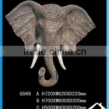 Resin Wall Animal Head Sculpture photo-2