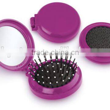 Round Mirror set/hair brush and mirror set for children