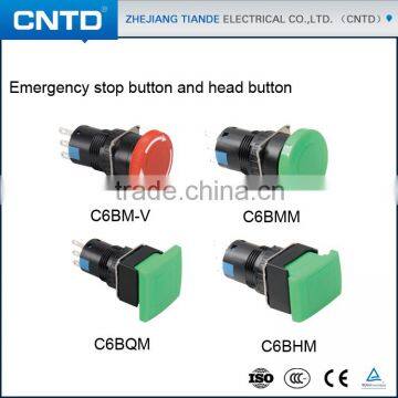 CNTD 16mm Stay Put Momentary Push Button Switch With LED Square C6LQ Quality Choice photo-6