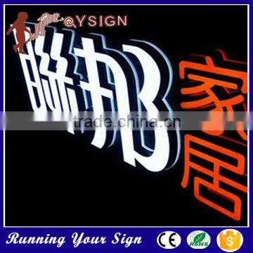 hot factory price Brushed usage led Mini Indoor light sign