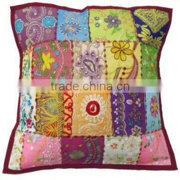 New ethnic patchwork designer cushion cover