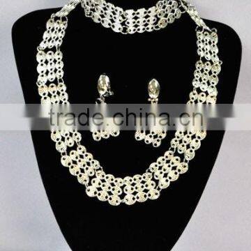 J0124-1 fashion latest jewelry set for nigerian wedding