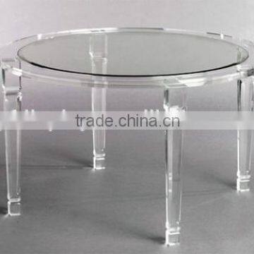 Hot Sell Acrylic Dining Table For Home white acrylic dining tables