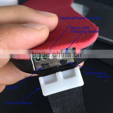 2400mah rechargeable battery heated insoles electric shoe insoles