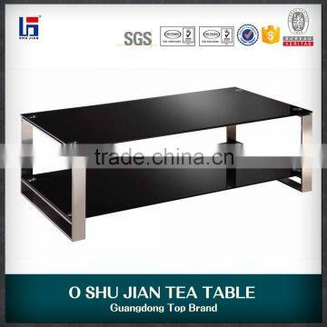 Center table glass tea table design SJ138