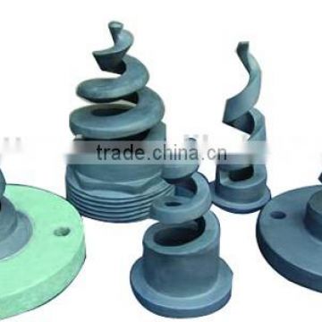 Super Erosion And Corrosion Resistance Swirl & SprialJet Spraying Nozzle Used For Flue Gas Desulfurization System