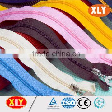 cheap price customized colorful long chain nylon zipper