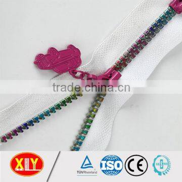 Fashion Cheap Price Colorful Teeth Plastic Zipper photo-3