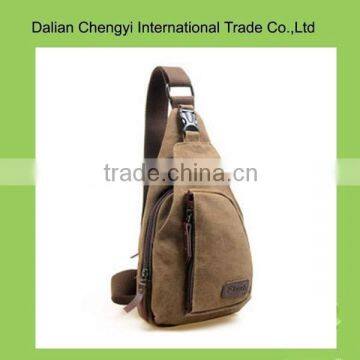 2015 plain standard size canvas messanger bag, men's shoulder bag