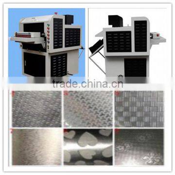 CE Standard Stainless Steel UV Embossing Machine