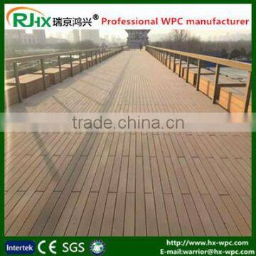 Good price wpc crack-resistant decking/wood plastic composite decks