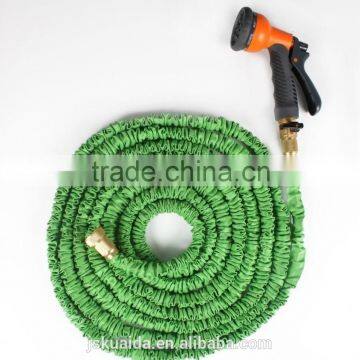 Expandable Garden Hose with Aluminum Alloy Nozzle or brass fitting