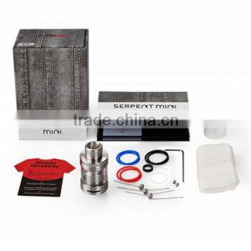 best rta tank 2016 wotofo serpent mini rta 3ml dual adjustable airflow control available