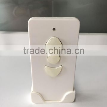 335mHZ/433MHZ white channel automatic curtain remote controller and receiver mould