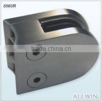 Stainless Steel Radius Base Handrail Glass Clamp