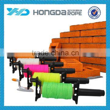 Hand tools for building 100% nylon braided mason line/building line