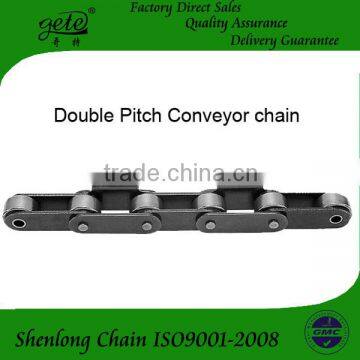 Double pitch conveyor chains-C216A with WA2 attachments