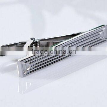 Men Fashion Jewelry High Quality Stripe Blank Tie Clip/tie Bar for Business
