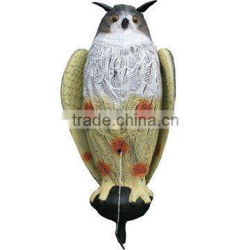 Hot Sales Simulation Plastic Owl Garden Decoration Animals