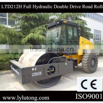 LTD212H Full Hydraulic Double Drive Single Drive Vibrate raod roller