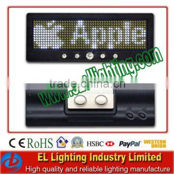 Led portable badge ,led display programmable badge