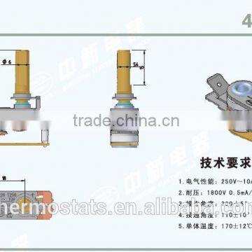 KST220 Electrical Adjustable Bimetallic Turkish Heating Thermostat