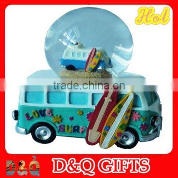 hot selling high quality resin bus water ball