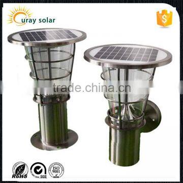 energy saving outdoor waterproof ip65 solar sensor wall light for garden