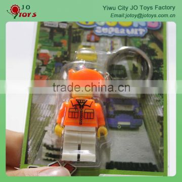 16 Design Building Block Cartoon Figure Keychain For Toy Capsule Vending Machine