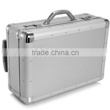 Aluminum Silver Rolling Laptop Case (ZYD-HZ876)