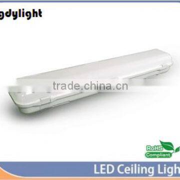 IP65 Vapourproof LED Linear Bar, 20W, 600mm Emergency&sensor Functions