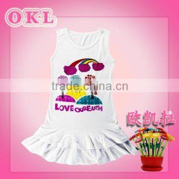 China hot sale good quality baby dress girls summer