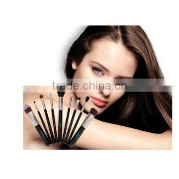 Hot 10pcs cosmetic makeup brush, cosmetic brush, make up brush for travel set