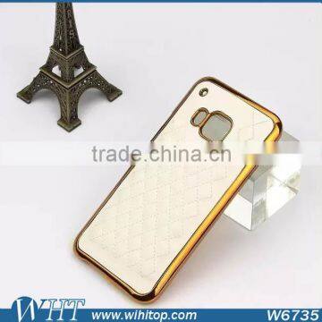 for HTC One M9 Case Hard Back Chromed Plastic Phone Accessories photo-4