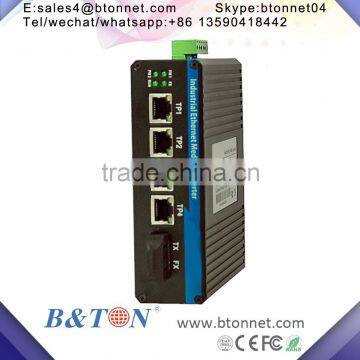 Managed industrial 2 1000M port ,8 10/100M poe port ,industrial switch with poe