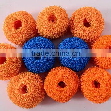 Different colors polyester fiber cleaning balls