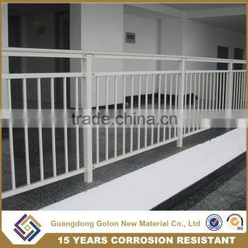 Jiangmen Flooring Mounted and iron Material cheap wrought iron fence