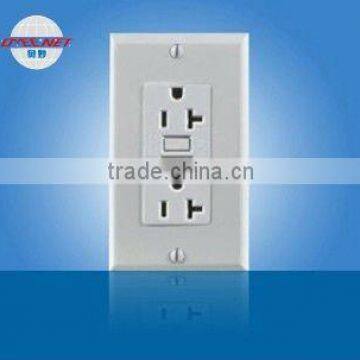 UL approve High Quality GFCI 20A 125V Duplex Wall Sockets