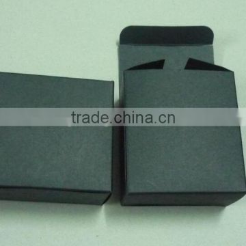 low cost black paper box packing box