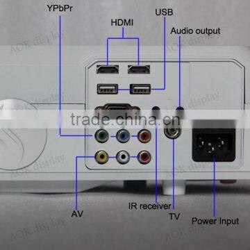 HOT SALE! HD Projector For Home Theater Support 1080p Full HD VGA USB LED Commercial Theater Projector for Sale photo-6