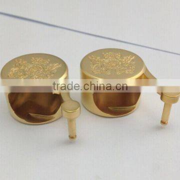 2015 golden plating perfume cap,zinc alloy bottle caps for perfume