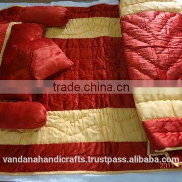 SILK FABRIC BABY QUILTS BEDDING SET MANUFACTURE