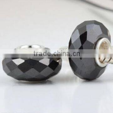 925 sterling silver customized lampwork glass bead